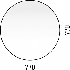 Corozo Зеркало Окко 770 – фотография-3